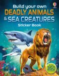 Build Your Own Deadly Animals and Sea Creatures Sticker Book book cover
