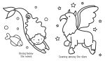 My Big Magical Colouring Book spread