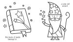 My Big Magical Colouring Book spread