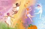 Sticker Dolly Dressing Ballet and Dancing Fairies spread