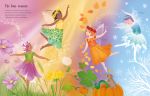 Sticker Dolly Dressing Ballet and Dancing Fairies spread