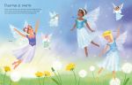Sticker Dolly Dressing Ballet and Dancing Fairies spread