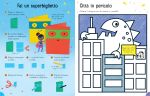 Lavoretti e attività con i supereroi pagina interna