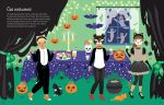 Sticker Dolly Dressing Halloween spread