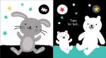 Baby's Black and White Books: Bedtime spread