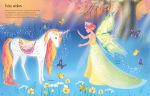 Sticker Dolly Dressing Rainbow Unicorns spread