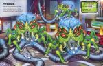 Build Your Own Aliens Sticker Book spread