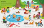 First Sticker Book Pets spread
