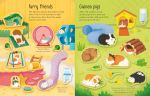 First Sticker Book Pets spread