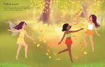 Sticker Dolly Dressing Dancing Fairies spread