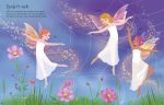 Sticker Dolly Dressing Dancing Fairies spread