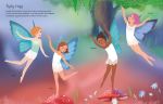 Sticker Dolly Dressing Dancing Fairies spread