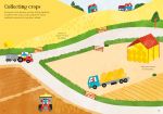 Little First Stickers Tractors and Trucks spread
