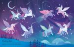 First Sticker Book Unicorns spread