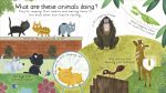 First Questions and Answers: How Do Animals Talk? spread