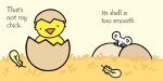 That's not my chick… spread