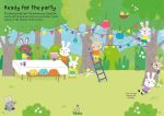 Little First Stickers Easter Bunnies spread