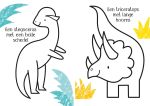 Spelletjeskoffer Dinosaurussen spread