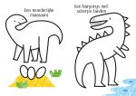 Spelletjeskoffer Dinosaurussen spread
