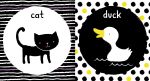 Baby's Very First Black and White Little Library spread