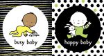 Baby's Very First Black and White Little Library spread