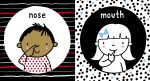Baby's Very First Black and White Little Library spread