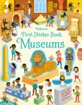 First Sticker Book Museums book cover