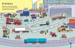 First Sticker Book Trucks spread