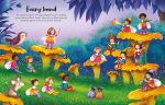 Fairies, Pixies and Elves Sticker Book spread