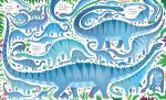 Usborne Book and Jigsaw Dinosaurs spread