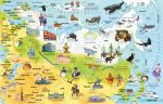 Atlas ilustrado del mundo página interior