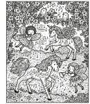 Le monde des licornes page intérieure