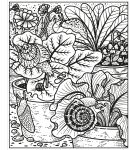 Le jardin page intérieure