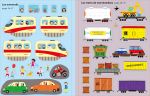 Voitures, trains et avions page intérieure