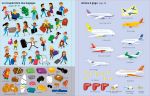 Voitures, trains et avions page intérieure