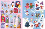 Una navidad con brillos - Libro de pegatinas página interior