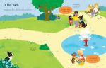 First Sticker Book Dogs and Puppies spread