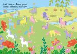 Sparkly Magical Kingdom Sticker Book spread