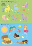 Sparkly Magical Kingdom Sticker Book spread