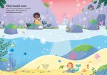 Sparkly Magical Kingdom Sticker Book spread