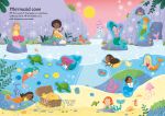 Sparkly Magical Kingdom Sticker Book spread
