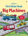 First Sticker Book Big Machines book cover