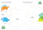 Little Wipe-Clean Dinosaurs to Copy and Trace spread