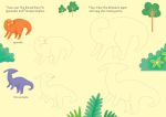 Little Wipe-Clean Dinosaurs to Copy and Trace spread