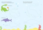 Little Wipe-Clean Dinosaurs to Copy and Trace spread