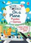 Never Get Bored on a Plane - Puzzles & Games book cover
