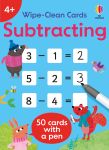 Wipe-Clean Cards: Subtracting book cover