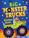 Big Monster Trucks Sticker Book book cover