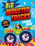 Big Monster Trucks Sticker Book book cover