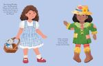 Sticker Dressing Up - Fairy Tales spread